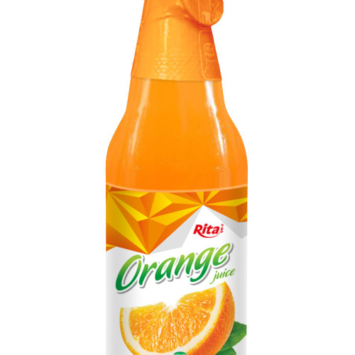 300ml Orange Juice Glass bottle